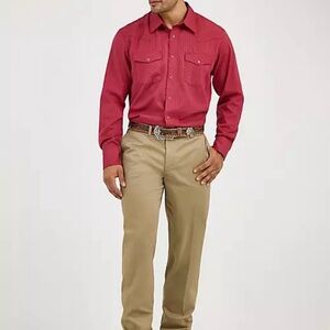 Men's Wrangler Miata Relaxed Fit Flat Front 36x32